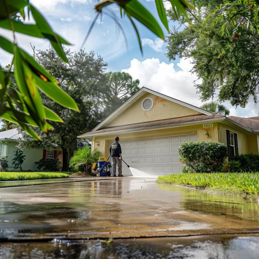 Under Pressure pressure washing in Clermont fl